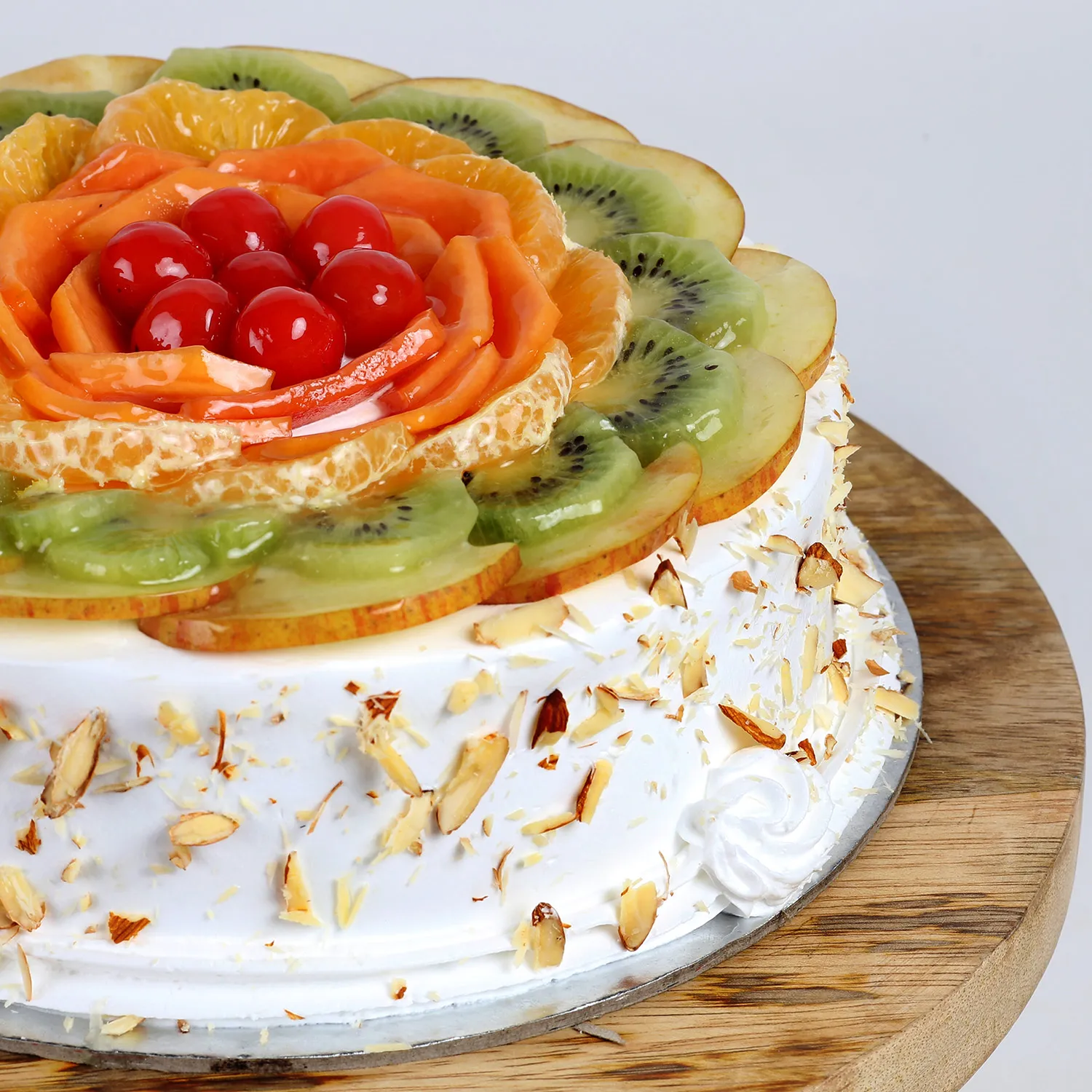 Creamy Vanilla Fruit Cake - Image 5